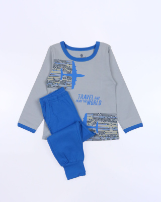 BAYKAR Пижама 9751-1 (1-2\Серый) BAYKAR Пижама 9751-1 (1-2\Серый)