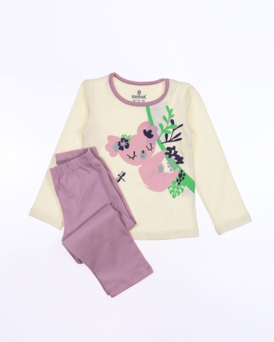 BAYKAR Пижама 9235-1/1 (1 (98-104) Молочный)