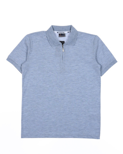 CEGISA 2316/1 Поло (цвет: Серо-голубой меланж 170 см) CEGISA 2316/1 Поло (цвет: Серо-голубой меланж 170 см)